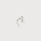 Polkadots Open Ring, Black