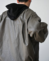 HVN CITY OVERSIZE LEATHER JACKET BB