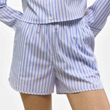 STRIPED POPLIN SHIRTS SET_WHITE