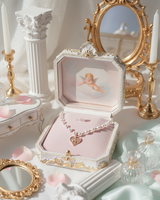 ベイビーエンジェルパールチョーカー - Rosegold Color