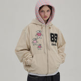 Maltese Embroidery Hood Jumper