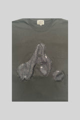 "A" ロゴTシャツ(SPANGLE BLACK)