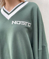 VneckラインリブPO