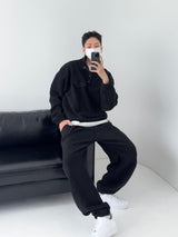 OR Snap Fleece Jogger Set-up(4C)