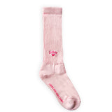 Love Round Logo Crew Socks Pink