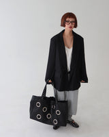 Step Oversized-Fit Blazer Jacket