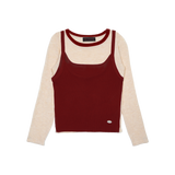 COZY BUSTIER TOP SET (2 COLORS)