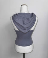Clear Halter Hoodie (4colors)