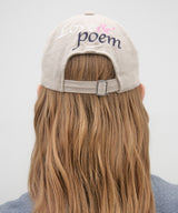 Love Poem Ball Cap - Beige