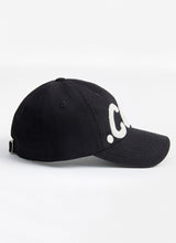 Sebs. COM BALL CAP (NON WASHING)-BLACK