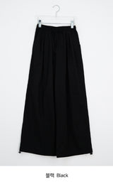 Lanie Summer Wide String Cotton Banding Pants