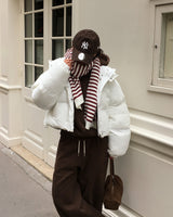 [ORIGINAL] Oreo Hooded Down Jacket