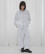BIG CROSS EYELET SET-UP (WHITE) F26038X980