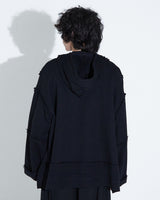 Vネックヘビーフーディ