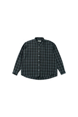 Autumn check shirt_navy