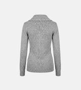 Annie Button Wrap Knit