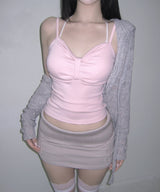 sweet ribbon sleeveless (6colors)