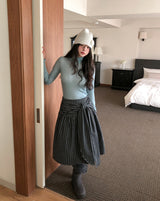 [U-BASIC/wool 30%] メイトテンセルポーラ長袖