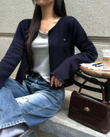 Candy Frill Knit Cardigan