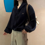 [BELLIDE MADE] DAMPING AND INCISION LINE CROP PARKER
