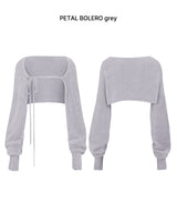 PETAL BOLERO grey