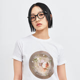 Pyeongyang Cold Buckwheat Noodles CROP T-SHIRT