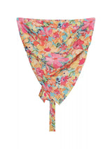 Pink Flower Sleeveless Tube Top
