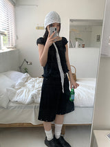 TEXTURE PUFF BLOUSE (3C)
