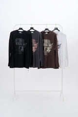 AT THE WHEEL ロングスリーブTシャツ