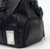 Boarding Leather Boston Bag