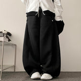 Dingpo Napping Vizo Side Snap String Wide Banding Pants