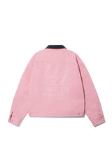 Oversized Destroyed Jacket_Pink