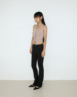 [MADE] Knotted Halter-neck Top 003