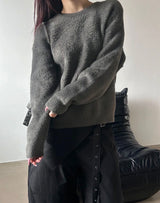 [Unisex] モヘアヘビーニット(2color)