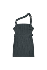 MEOW CROP MINI DRESS / GRAY 