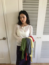 [MD's Pick]ボタンロングスリーブ (7 Colors)