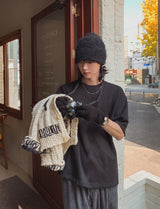 [Lining brushed/Plan] パフェ ブラッシュド レイヤード ショートスリーブ Tシャツ