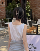 Mesa ribbon tongs hairpin