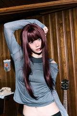 See-through layered T-shirt set