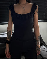 Shoulder Frill Sleeveless (3C)