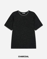 Stitch Crop short Sleeve Knit