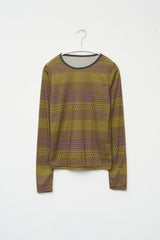 (W) Loops Printed Top