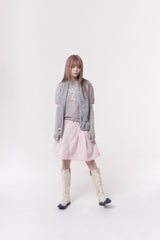 ミニリボンマフラー (gray)