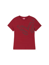  BUTTERFLY TEE RED