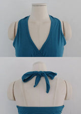 ENTAL STUD HALTER TOP (3COLORS!)