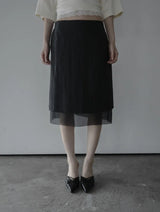 Louis Layered Midi Skirt