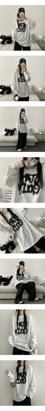 ゴルディーヒップオーバーサイズフィットロングTシャツ