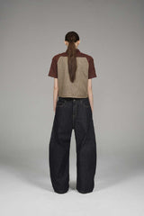 Padded Layered Short Sleeve Shirt