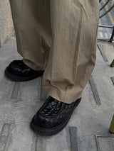 ASCLO バルーンフィットヘムダーツスラックス (3color)