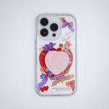 【MADE】glitter Heart Smart Tok / Pesto 23.